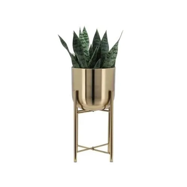 Metal_Floor_Plant_Pot_With_Stand