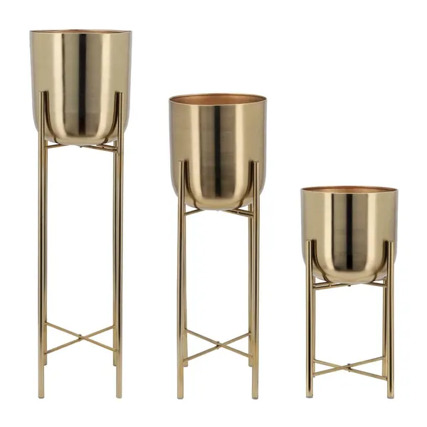 Metal_Floor_Plant_Pot_With_Stand