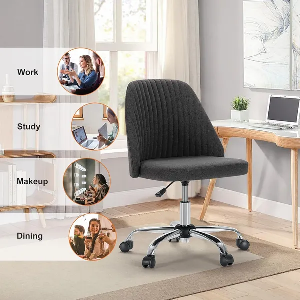 Armless_Fabric_Office_Chair_With_Wheels
