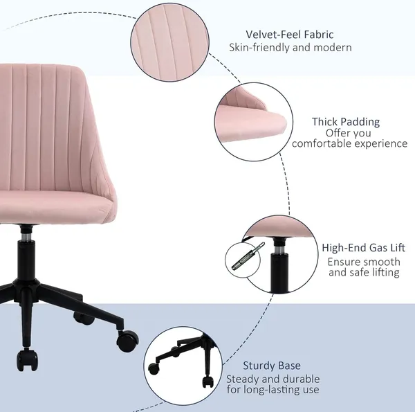 Office_Chair_Velvet_Fabric_Swivel