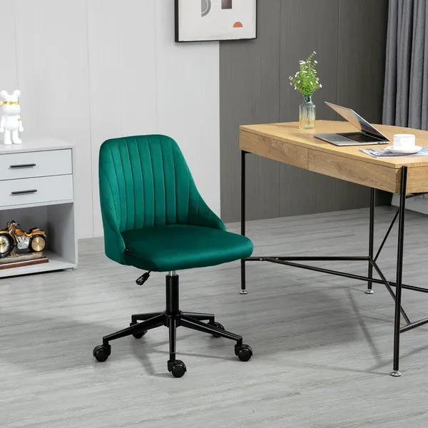 Velvet_Mid_Back_Office_Chair