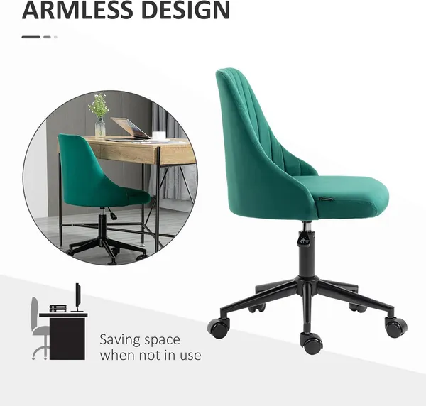 Velvet_Mid_Back_Office_Chair
