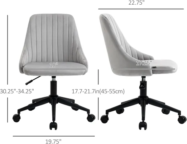 Office_Chair_With_Velvet_Fabric