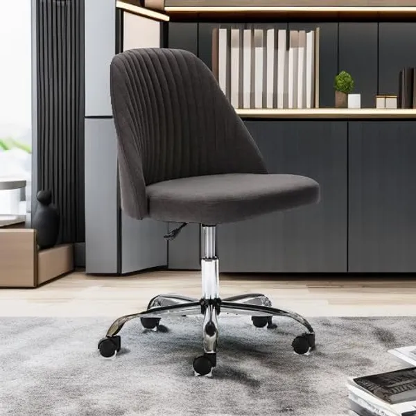 Armless_Fabric_Office_Chair_With_Wheels