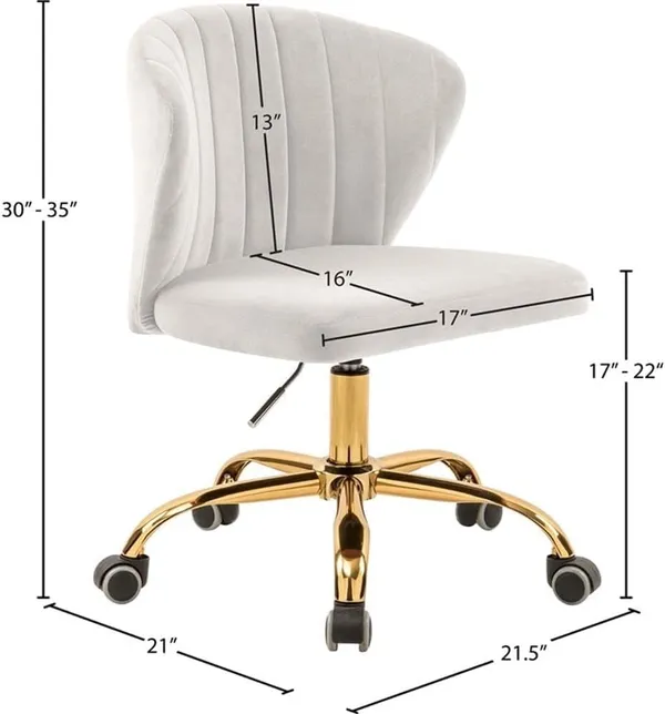 Velvet_Upholstered_Swivel_Adjustable_Office_Chair