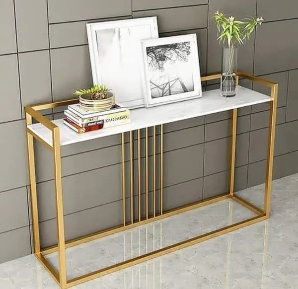 Metal_Console_Table_With_Engineered_Wood_Top