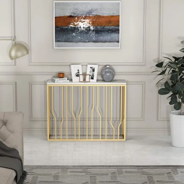 Console_Table_Wrought_Iron_Marble