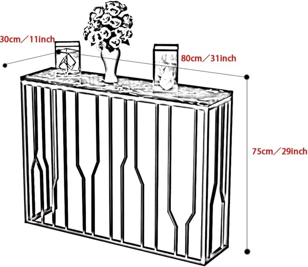 Console_Table_Wrought_Iron_Marble