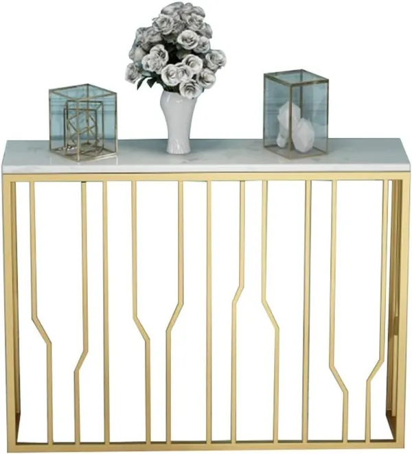 Console_Table_Wrought_Iron_Marble