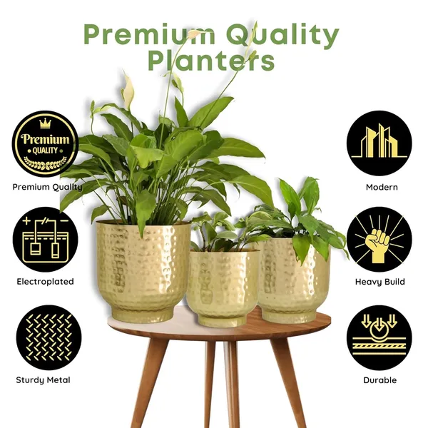 Metal_Hammered_Planter_Set