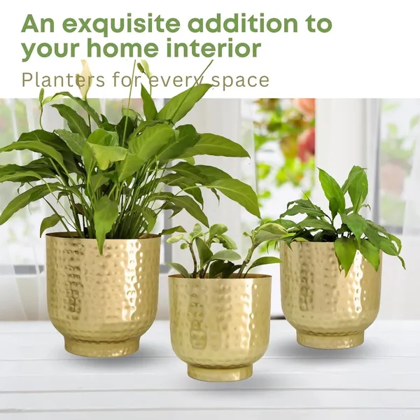 Metal_Hammered_Planter_Set