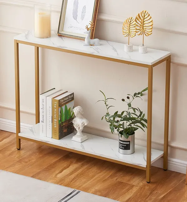 Console_Table_With_Golden_Frame