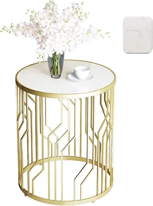 Round_Marble_Top_End_Table_With_Metal_Base