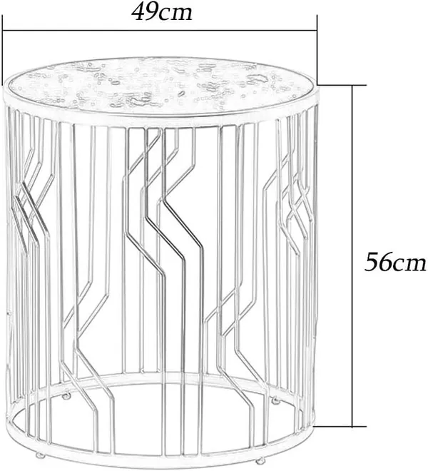 Round_Marble_Top_End_Table_With_Metal_Base