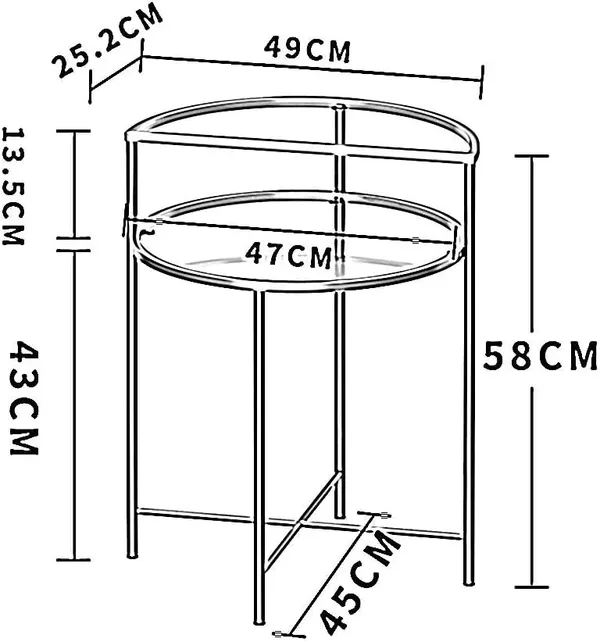 Nordic_Modern_2_Tier_Side_Table_With_Glass_Top_And_Iron_Frame
