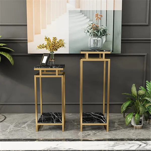 2_Tier_Sofa_Table_With_Plant_Holder