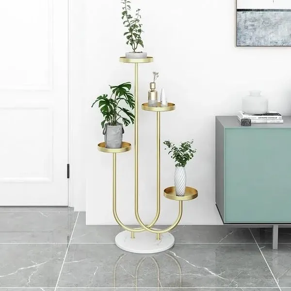 Metal_Plant_Stand_With_Marble_Base