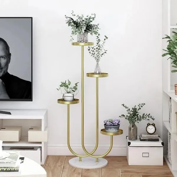 Metal_Plant_Stand_With_Marble_Base