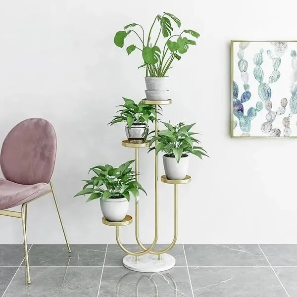 Metal_Plant_Stand_With_Marble_Base