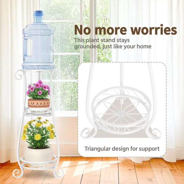 White_Planter_Stand