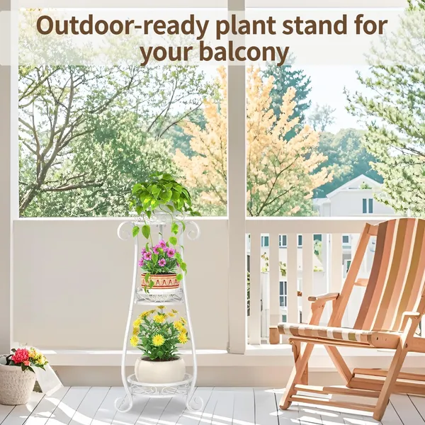 White_Planter_Stand