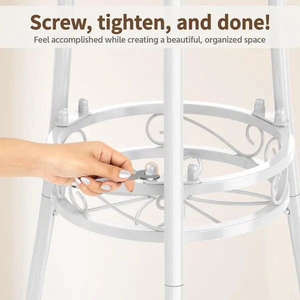 White_Planter_Stand