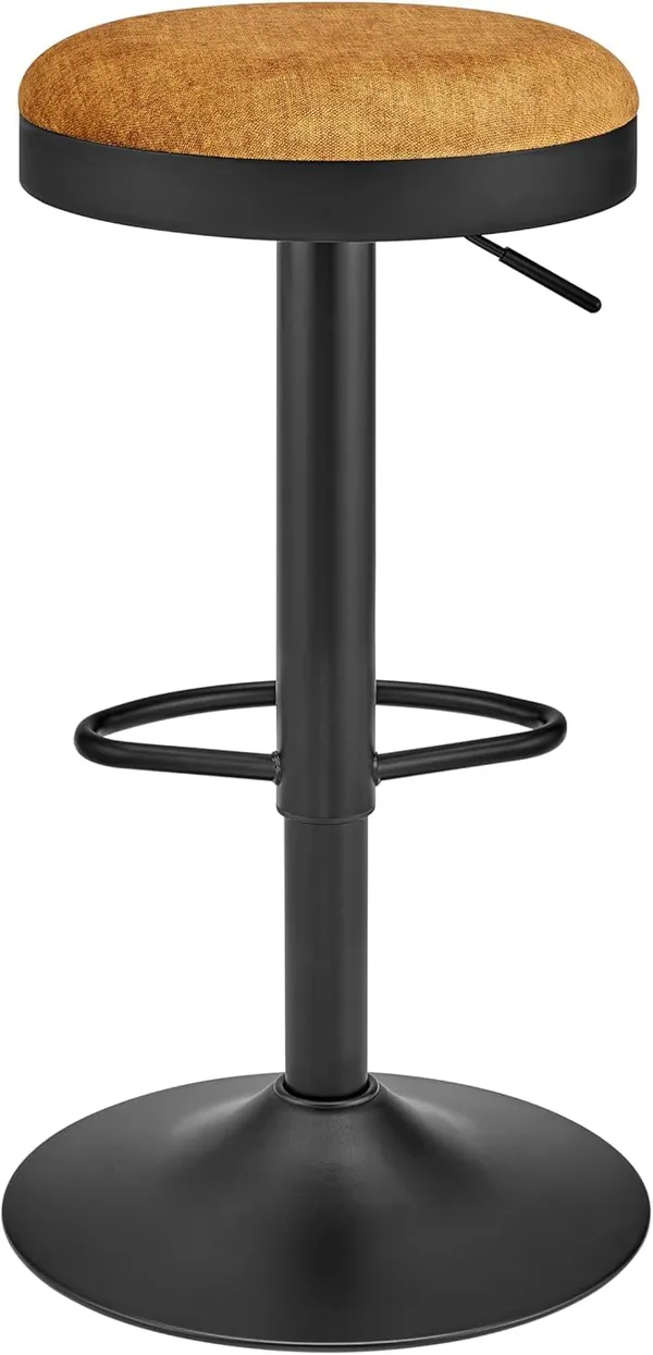 Pu_Leather_Swivel_Bar_Stool_With_Footrest