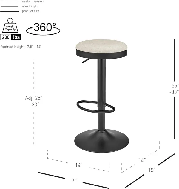 Pu_Leather_Swivel_Bar_Stool_With_Footrest