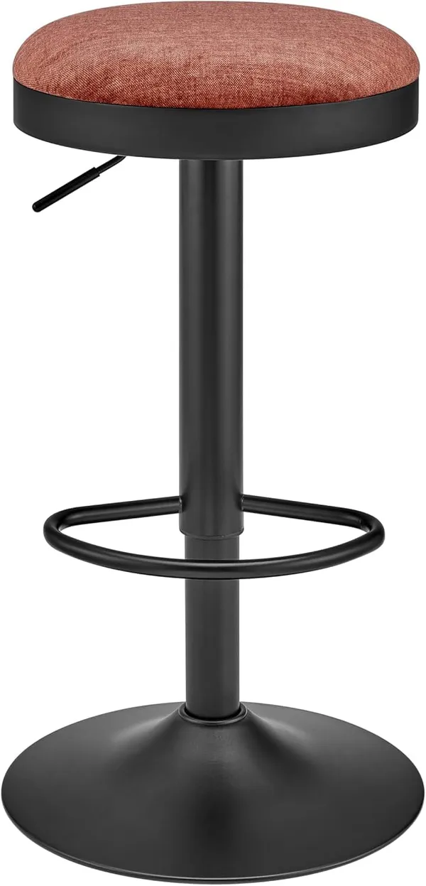 Pu_Leather_Swivel_Bar_Stool_With_Footrest
