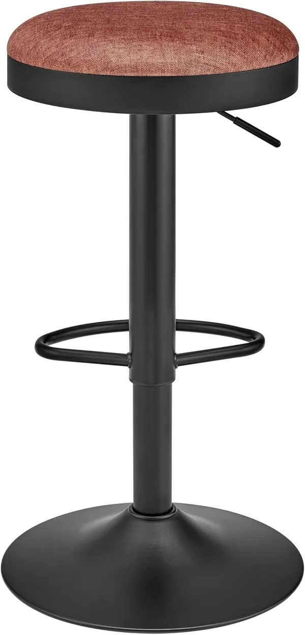 Pu_Leather_Swivel_Bar_Stool_With_Footrest