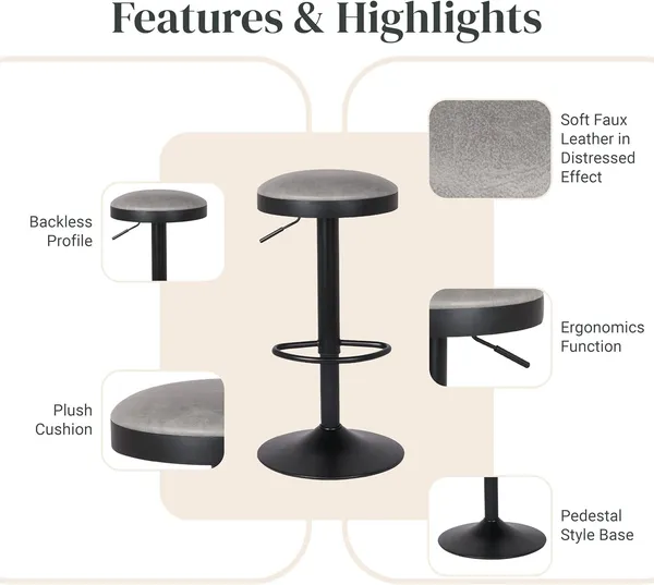 Pu_Leather_Swivel_Bar_Stool_With_Footrest