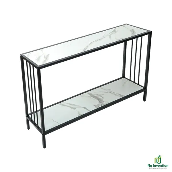Console_Table_With_Marble_Finish_Wooden_Top