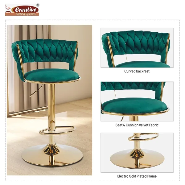 Velvet_Swivel_Bar_Chair_With_Gold_Base