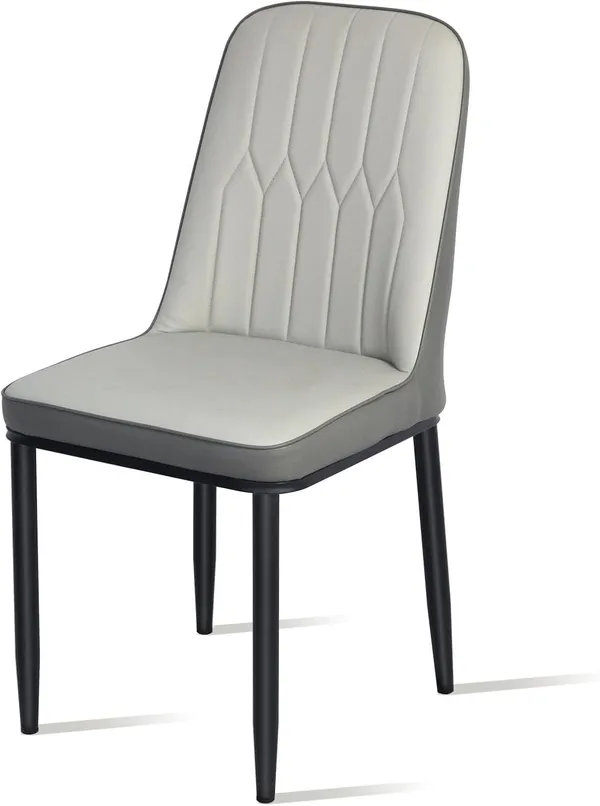 Pu_Leather_Dining_Chair_With_Metal_Legs