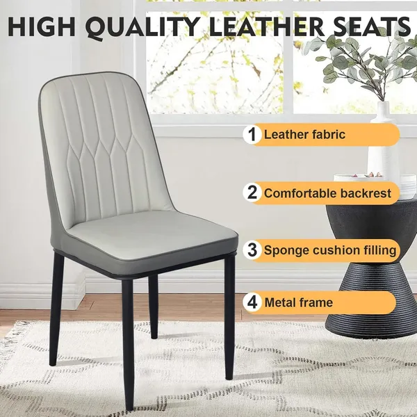 Pu_Leather_Dining_Chair_With_Metal_Legs