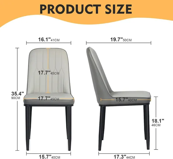 Pu_Leather_Dining_Chair_With_Metal_Legs