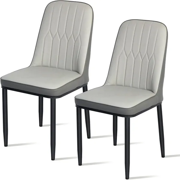 Pu_Leather_Dining_Chair_With_Metal_Legs