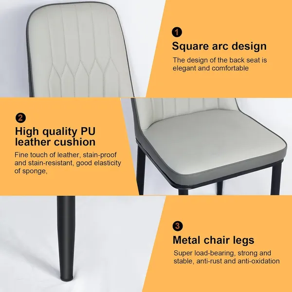 Pu_Leather_Dining_Chair_With_Metal_Legs