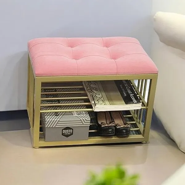 Metal_Frame_Ottoman_Bench_With_Shoe_Storage
