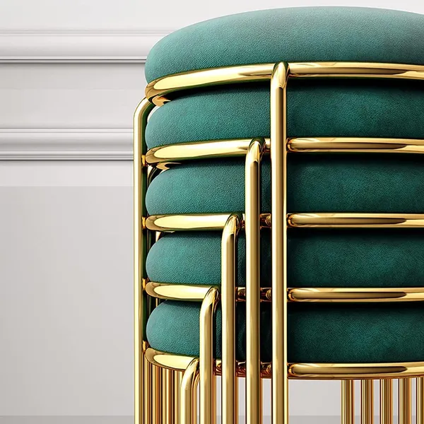 Round_Velvet_Stool_With_Metal_Frame
