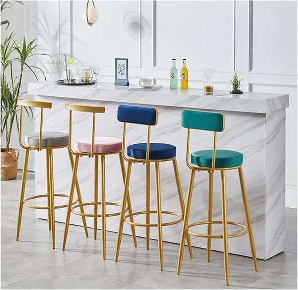 Velvet_Upholstered_Counter_Stool_With_Backrest