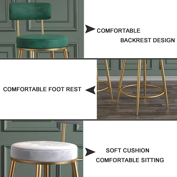 Velvet_Bar_Stool_With_Backrest