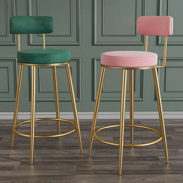 Velvet_Bar_Stool_With_Backrest