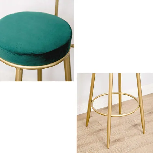 Velvet_Upholstered_Counter_Stool_With_Backrest
