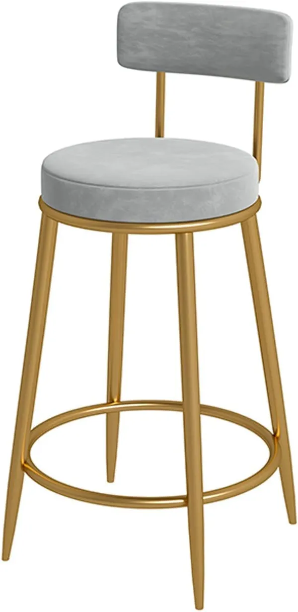 Velvet_Bar_Stool_With_Backrest