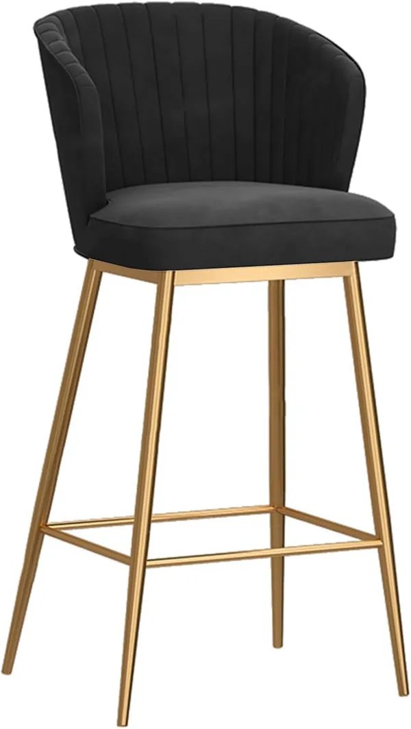 Velvet_Bar_Stool_With_Backrest