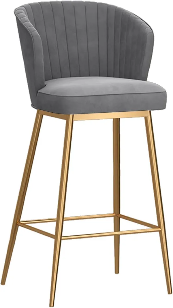 Velvet_Bar_Stool_With_Backrest