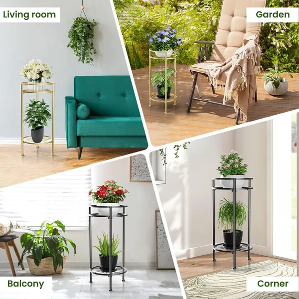 2_Tier_Metal_Plant_Stand