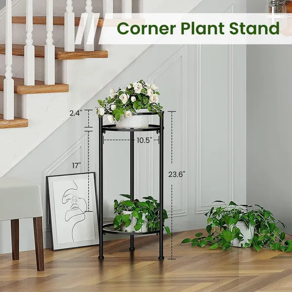 2_Tier_Metal_Plant_Stand