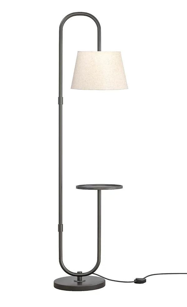 Floor_Lamp_With_Table_Shelf_And_Fabric_Shade